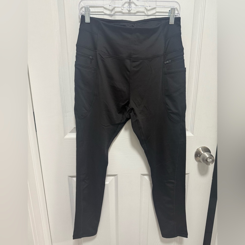 RBX NWOT Black High-Waisted cropped Leggings